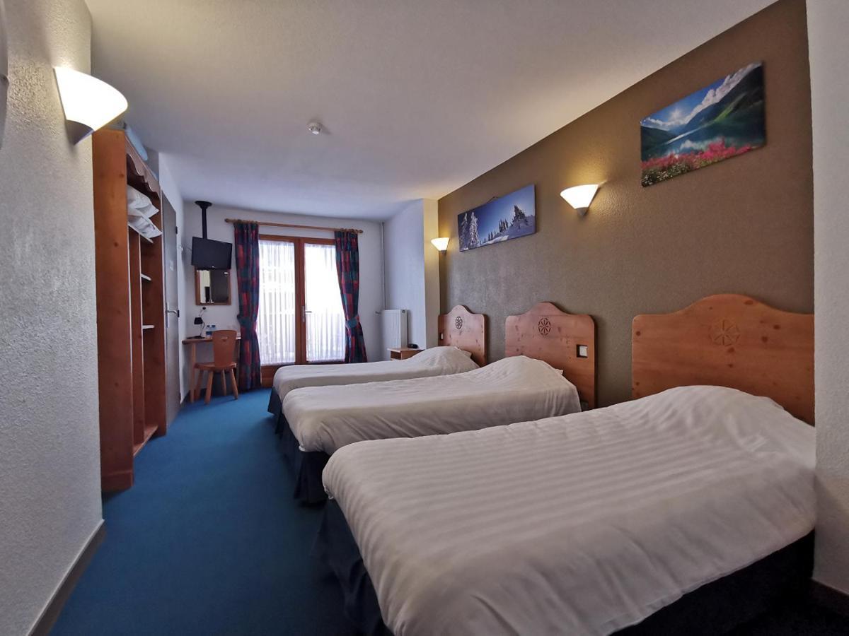 Hotel Les Bruyeres Alpe d'Huez Exterior foto